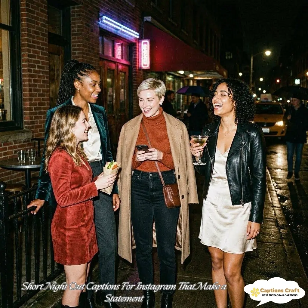 125+ Creative Night Out Captions For Instagram and Quotes to Shine Bright