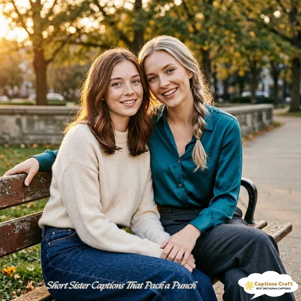 125+ Heartfelt Sister Captions For Instagram and Quotes to Celebrate Your Bond