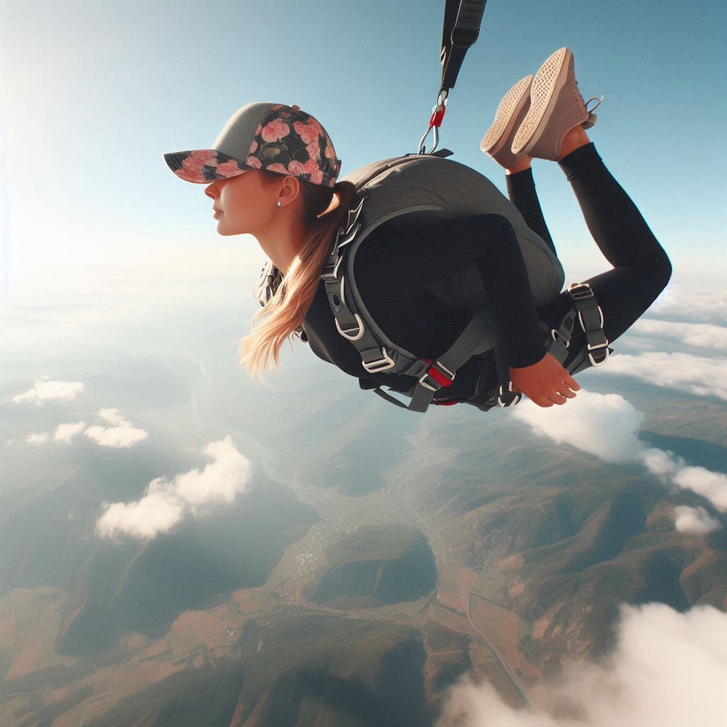 Short Skydiving Instagram Captions for Quick Posts