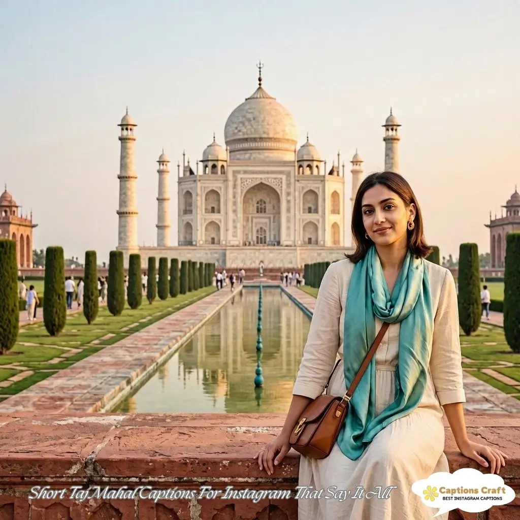 149+ Stunning Taj Mahal Captions For Instagram and Quotes to Inspire Wanderlust