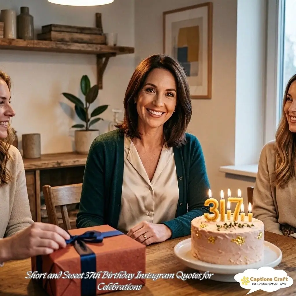125+ Fun 37th Birthday Captions For Instagram For Your Special Day