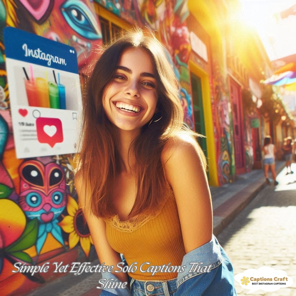 Simple Yet Effective Solo Captions That Shine