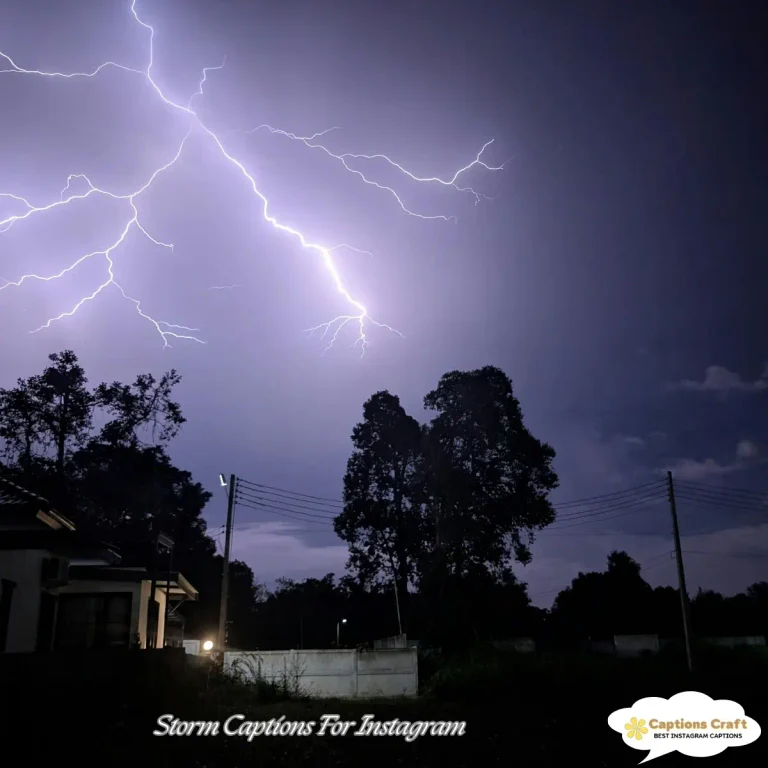 Storm Captions For Instagram