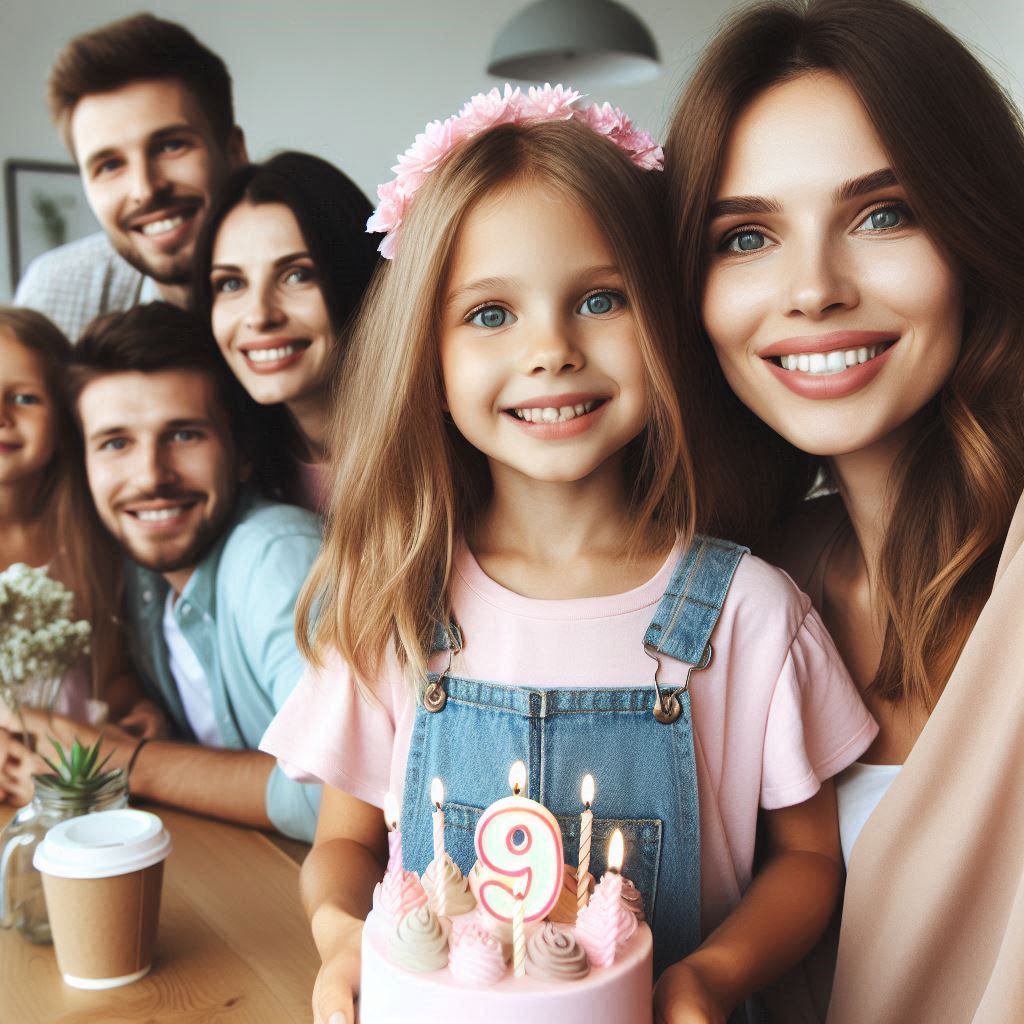 Sweet 9th Birthday Captions For Instagram
