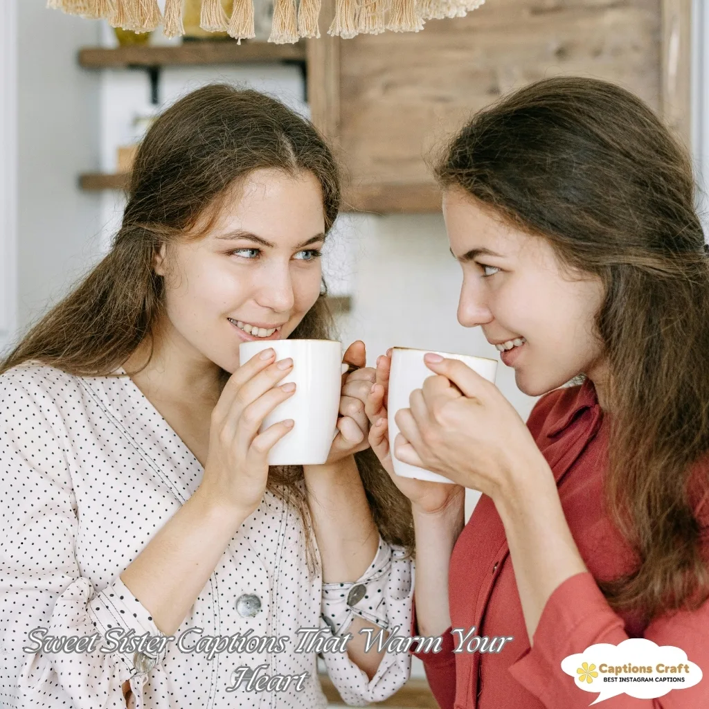 125+ Heartfelt Sister Captions For Instagram and Quotes to Celebrate Your Bond
