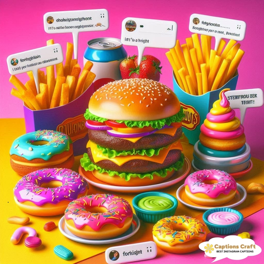 Tasty Junk Food Day Captions Posts