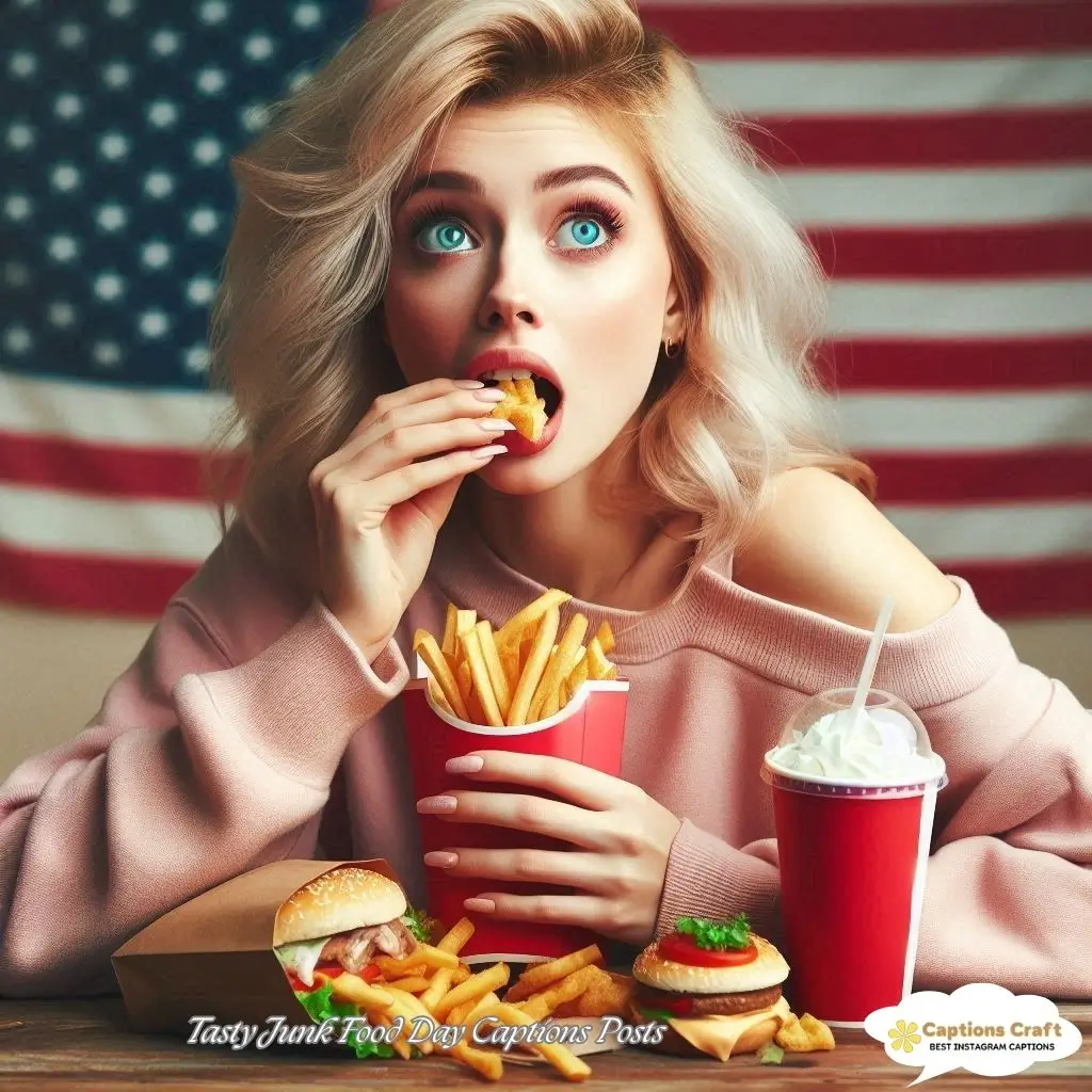 135+ Irresistible Junk Food Day Captions And Quotes to Satisfy Your Cravings