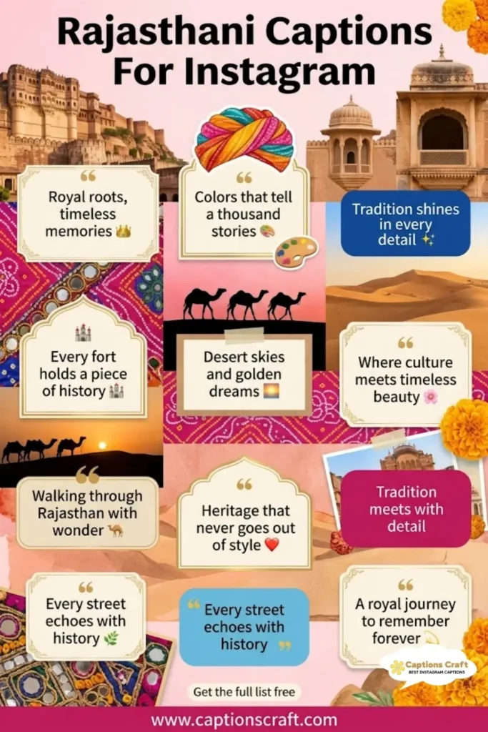 193+ Top Rajasthani Captions For Instagram to Enhance Your Posts