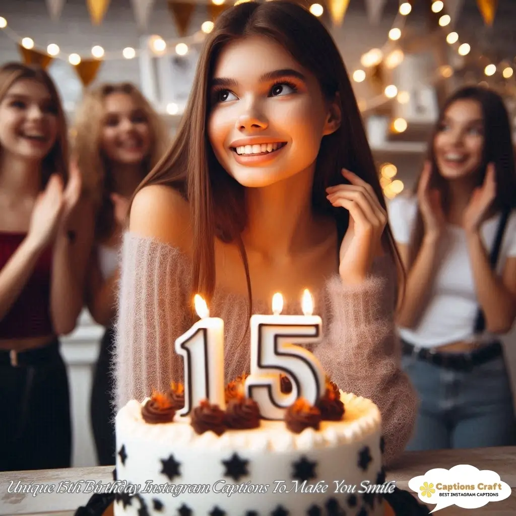 147+ Cute 15th Birthday Captions For Instagram & Quotes For A Big Day Feel