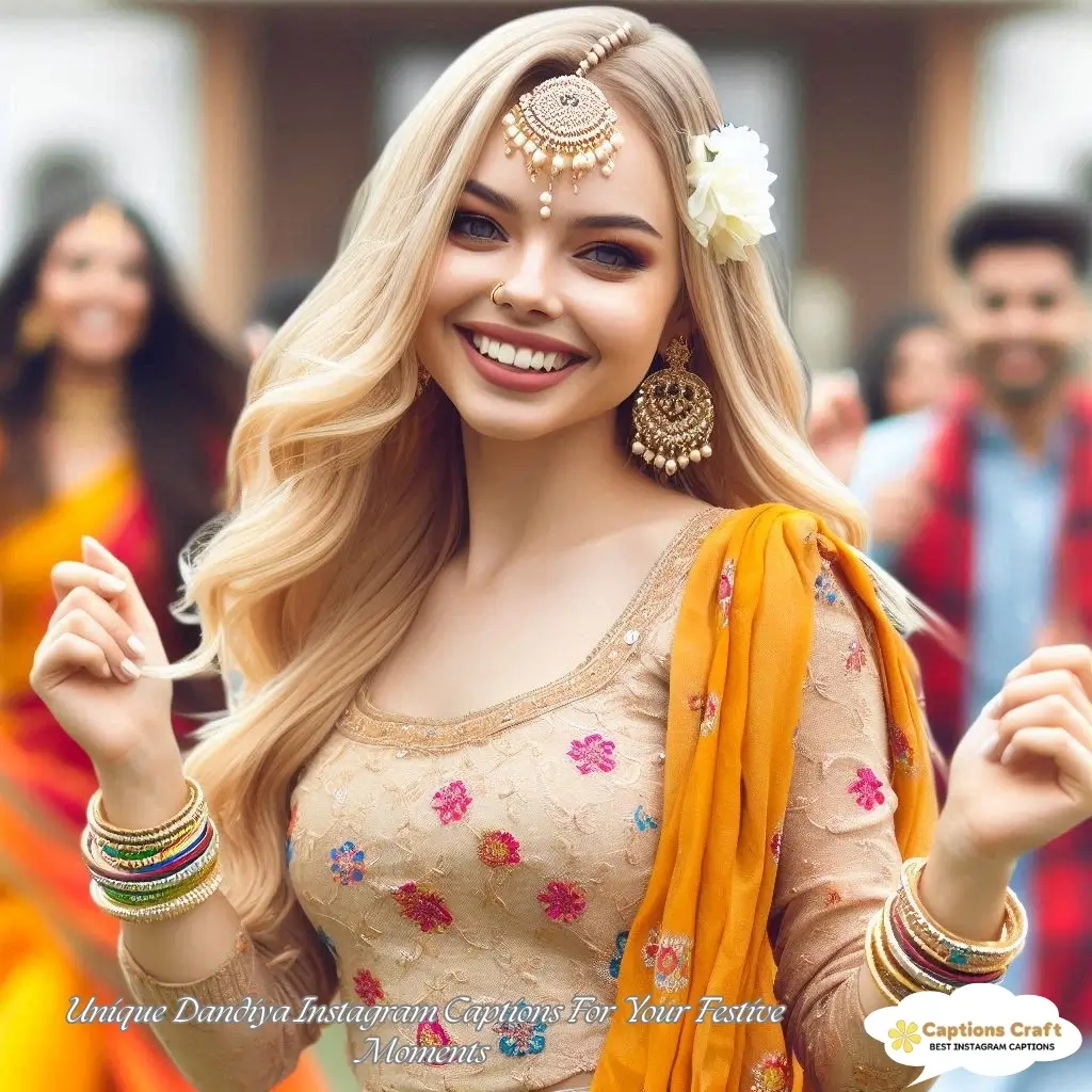 Creative Dandiya Captions For Instagram and Quotes to Shine at 139+ Festivities