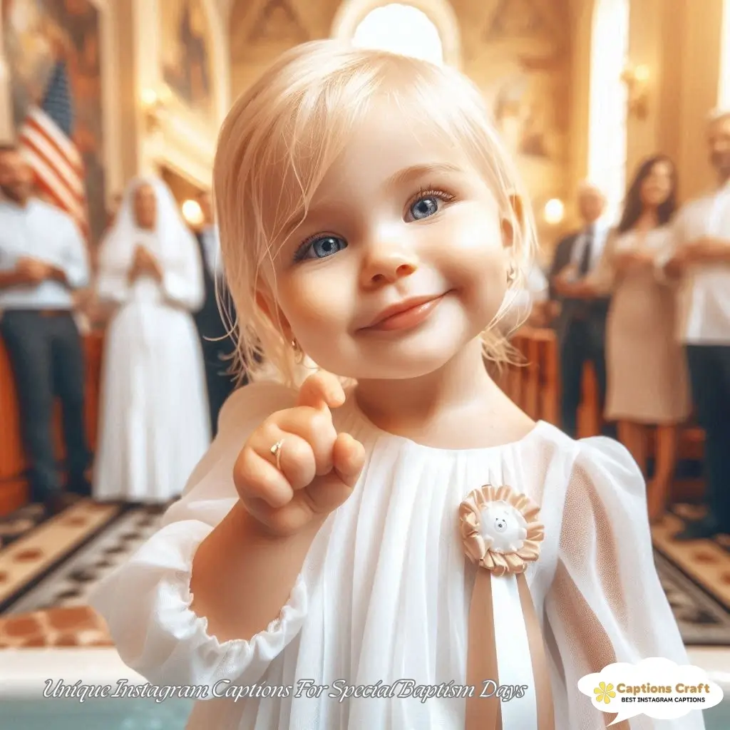 Cherish Every Moment with 127+ Heartfelt Baptism Captions For Instagram and Quotes