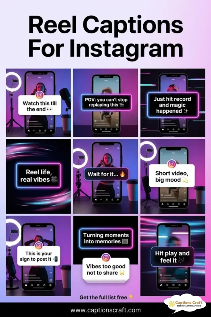 135+ Inspiring Reel Captions For Instagram and Quotes That Spark Connection