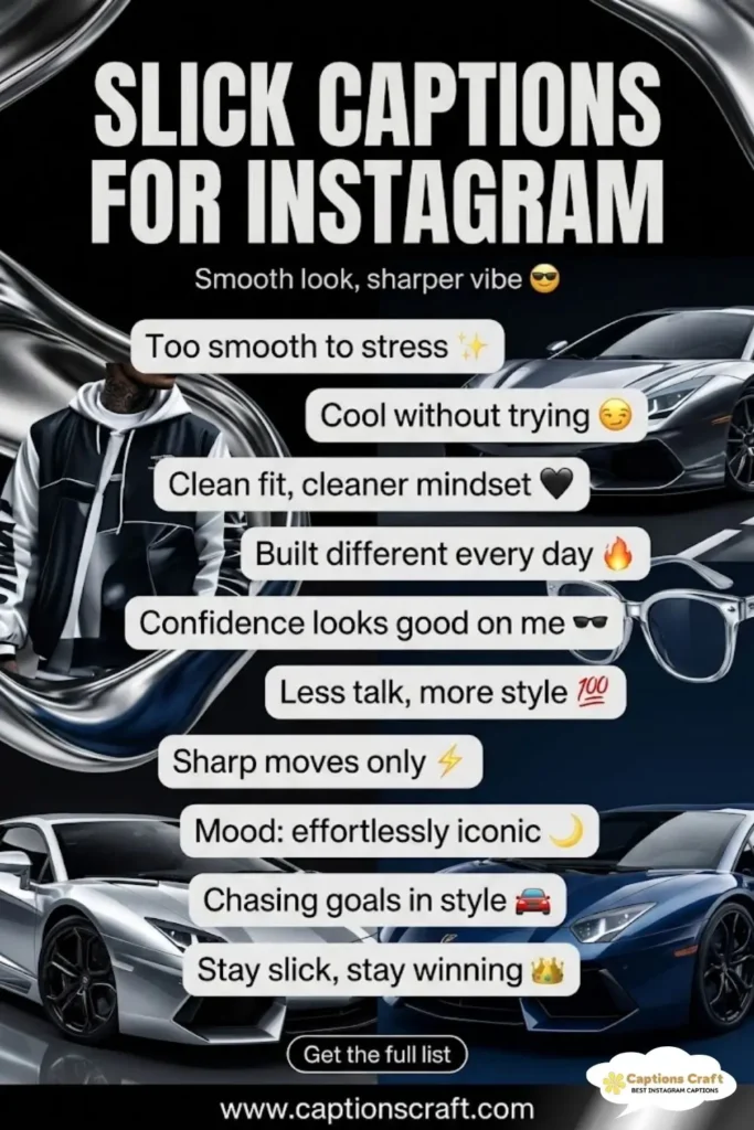 135+ Powerful Slick Captions For Instagram and Quotes to Boost Your Engagement