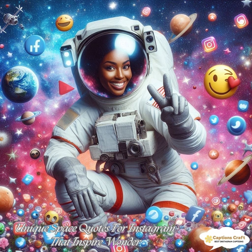Unique Space Quotes For Instagram That Inspire Wonder