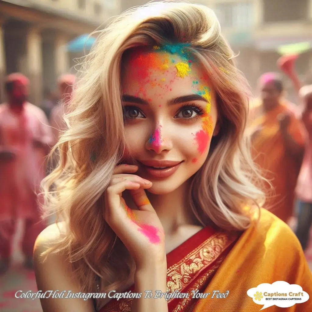 137+ Creative Holi Captions For Instagram and Quotes to Celebrate Colorful Moments