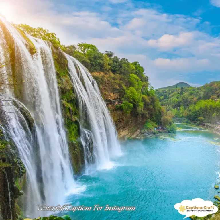 Waterfall Captions For Instagram