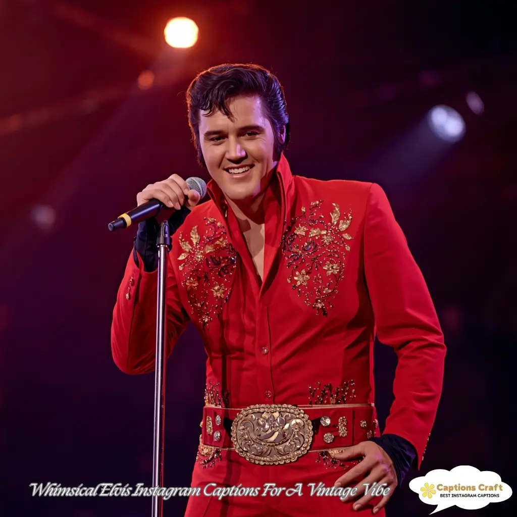 Rock Your Feed with 129+ Elvis Captions For Instagram and Quotes That Shine Bright in 2026