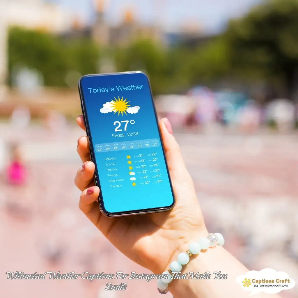 137+ Essential Weather Captions For Instagram That Will Transform Your Quotes