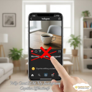 Why Cant I Edit My Instagram Caption Effectively?