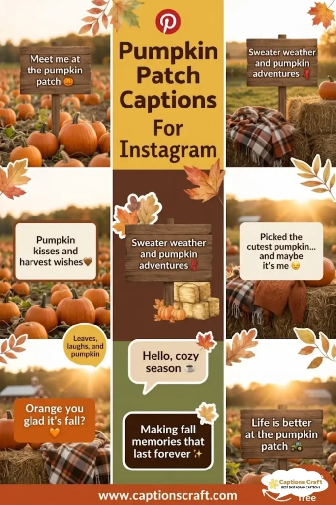 143+ Charming Pumpkin Patch Captions For Instagram and Quotes to Fall in Love With