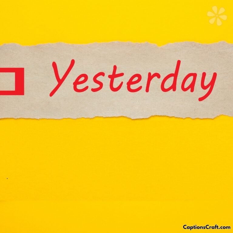 Yesterday Quotes