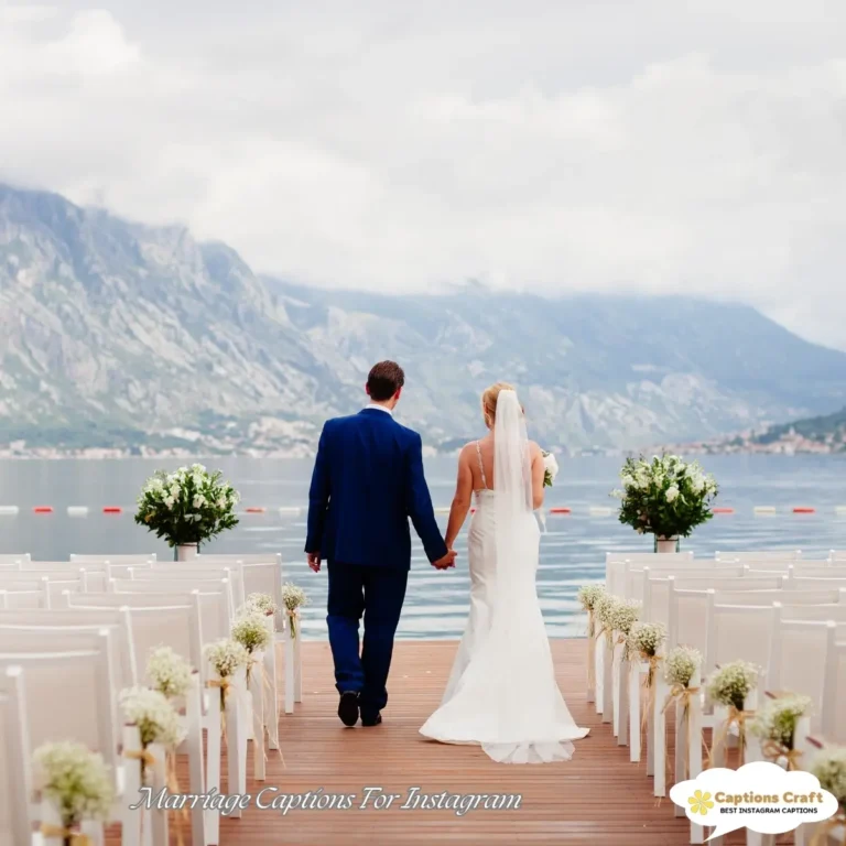 127+ Charming Marriage Captions For Instagram and Quotes to Celebrate Love