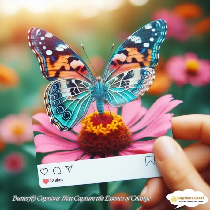 Butterfly Captions That Capture the Essence of Change