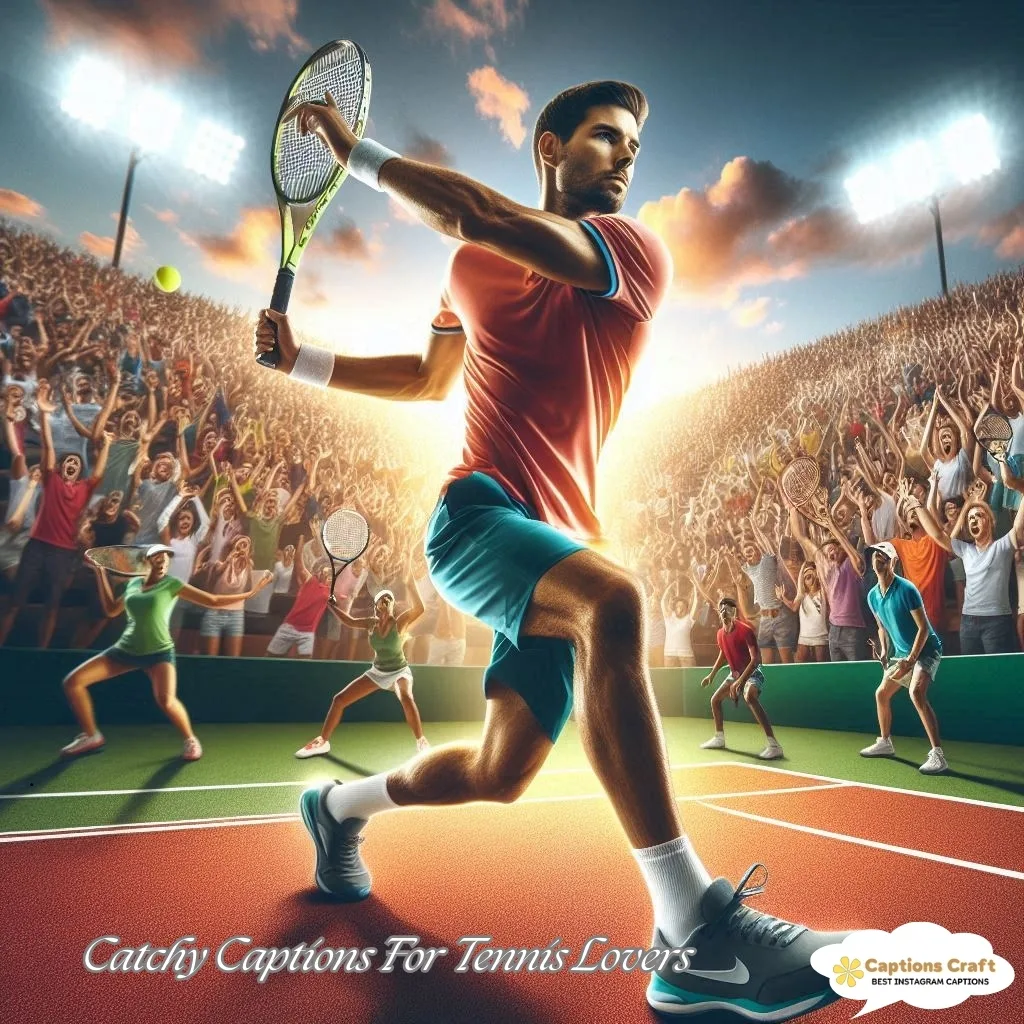 135+ Inspiring Tennis Captions For Instagram and Quotes to Ace Your Game