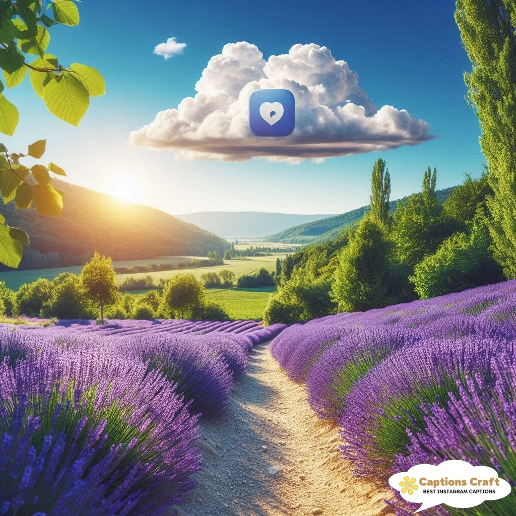 Creative Lavender Captions For Floral Enthusiasts
