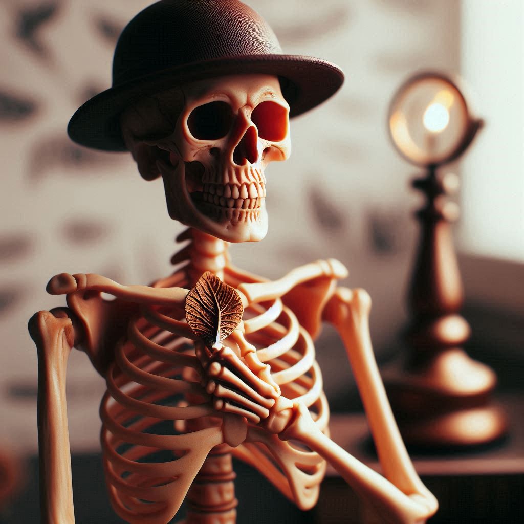 Creative Skeleton Captions for October Instagram Content