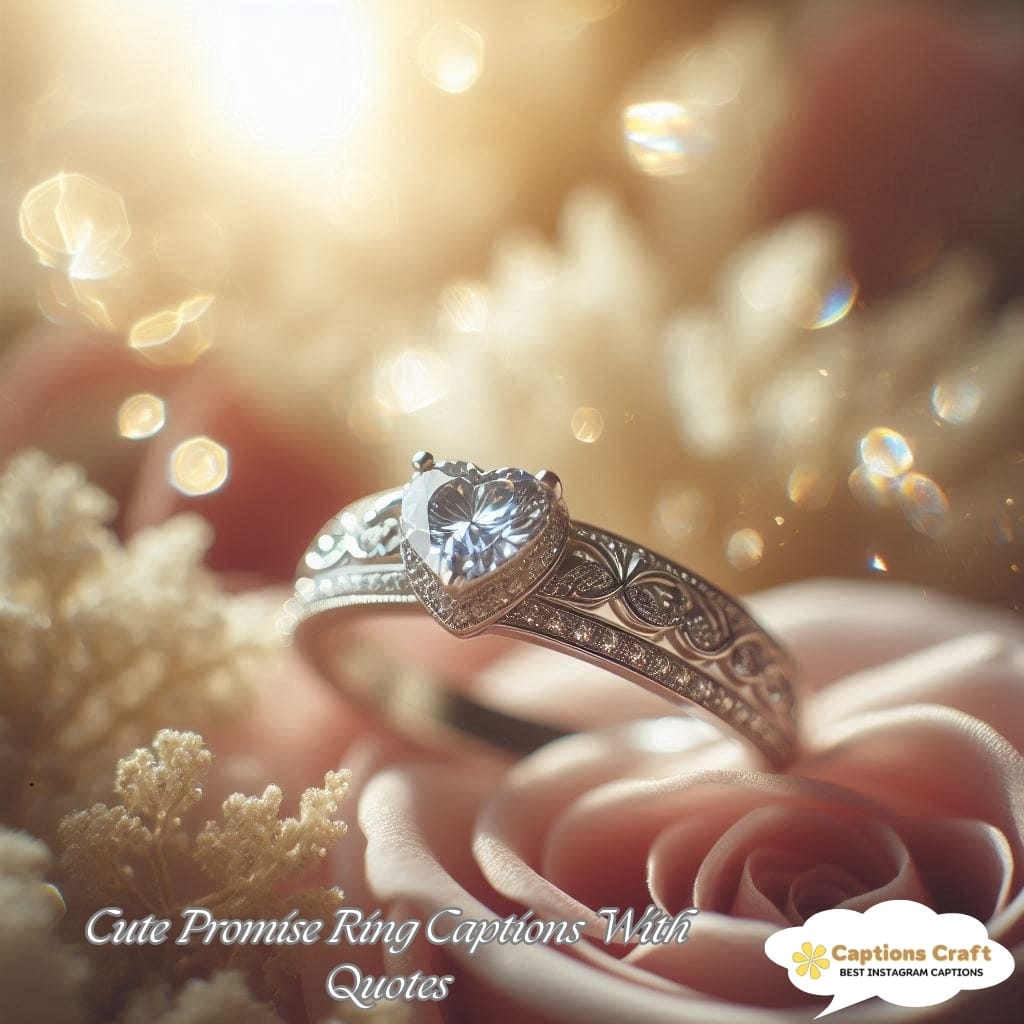 127+ Heartfelt Promise Ring Captions For Instagram and Quotes That Shine Bright