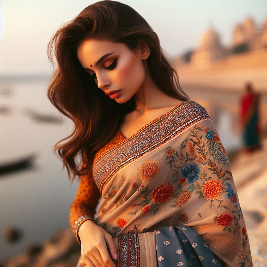 Elegant Saree Captions for Instagram
