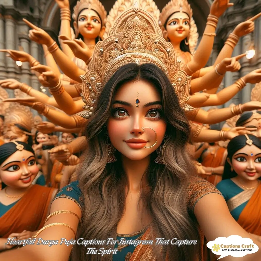 Celebrate with 129+ Stunning Durga Puja Captions For Instagram and Quotes Magic