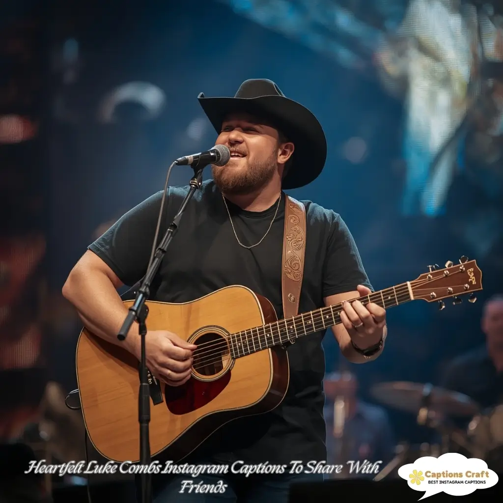 149+ Inspiring Luke Combs Captions For Instagram and Quotes to Share Your Country Vibes