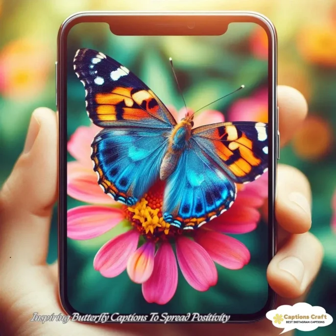 Inspiring Butterfly Captions To Spread Positivity
