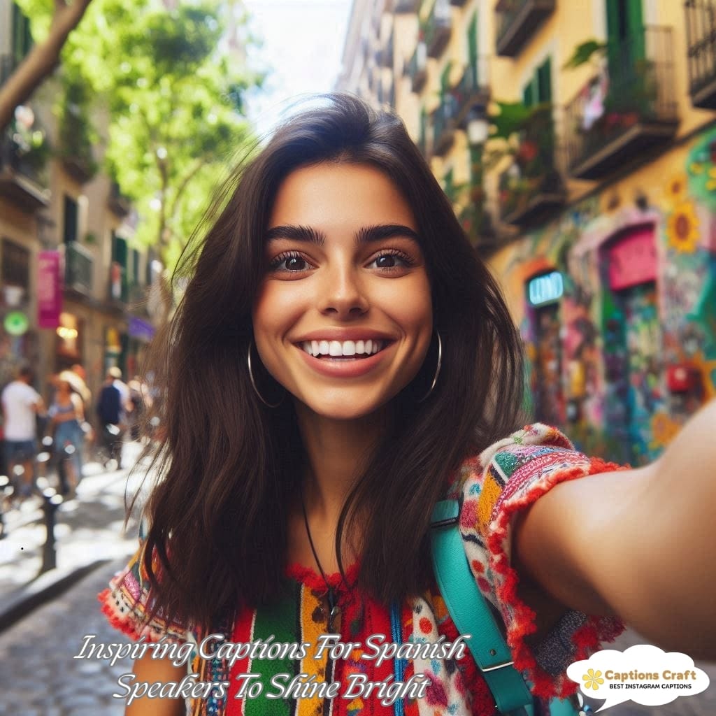 Inspiring Captions For Spanish Speakers To Shine Bright