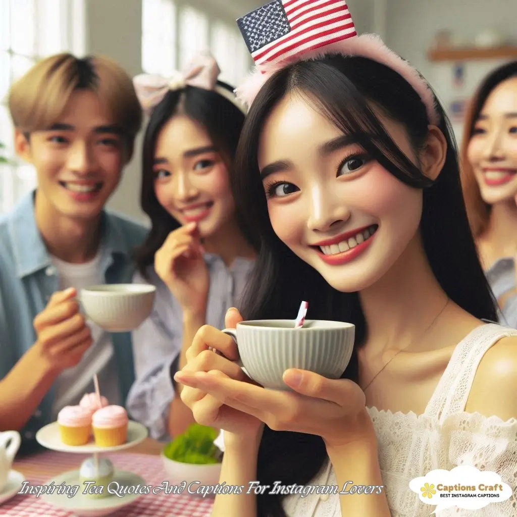 139+ Inspiring Tea Captions For Instagram to Savor Your Moments