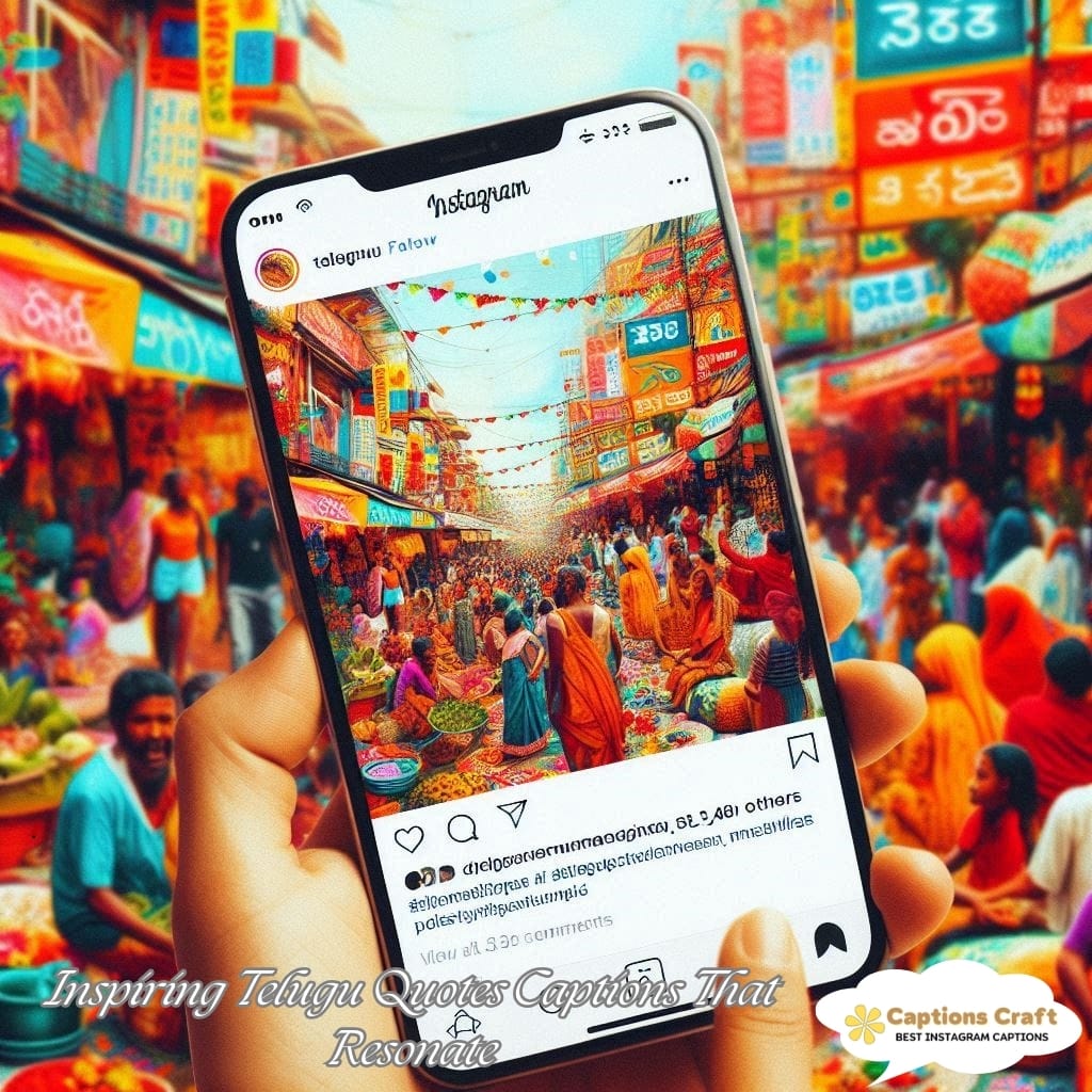 137+ Inspiring Telugu Captions For Instagram and Quotes to Shine Bright