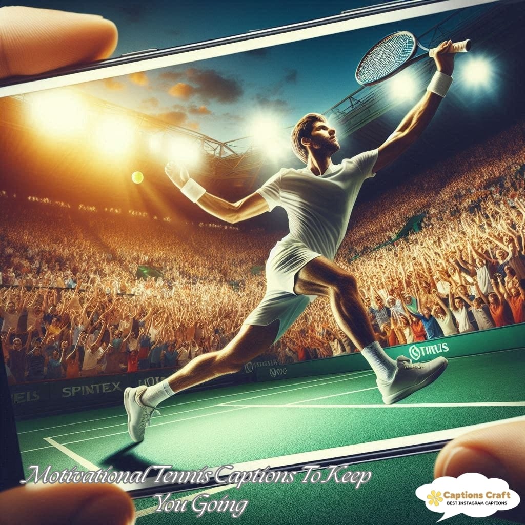 135+ Inspiring Tennis Captions For Instagram and Quotes to Ace Your Game