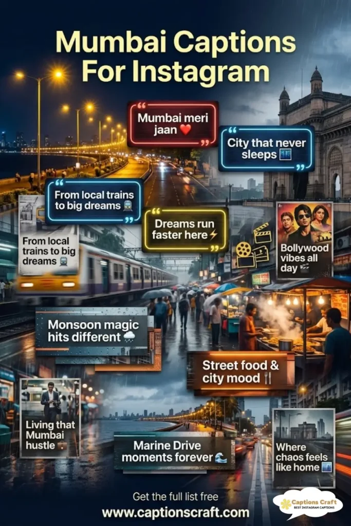 139+ Inspiring Mumbai Captions For Instagram and Quotes to Brighten Your Feed