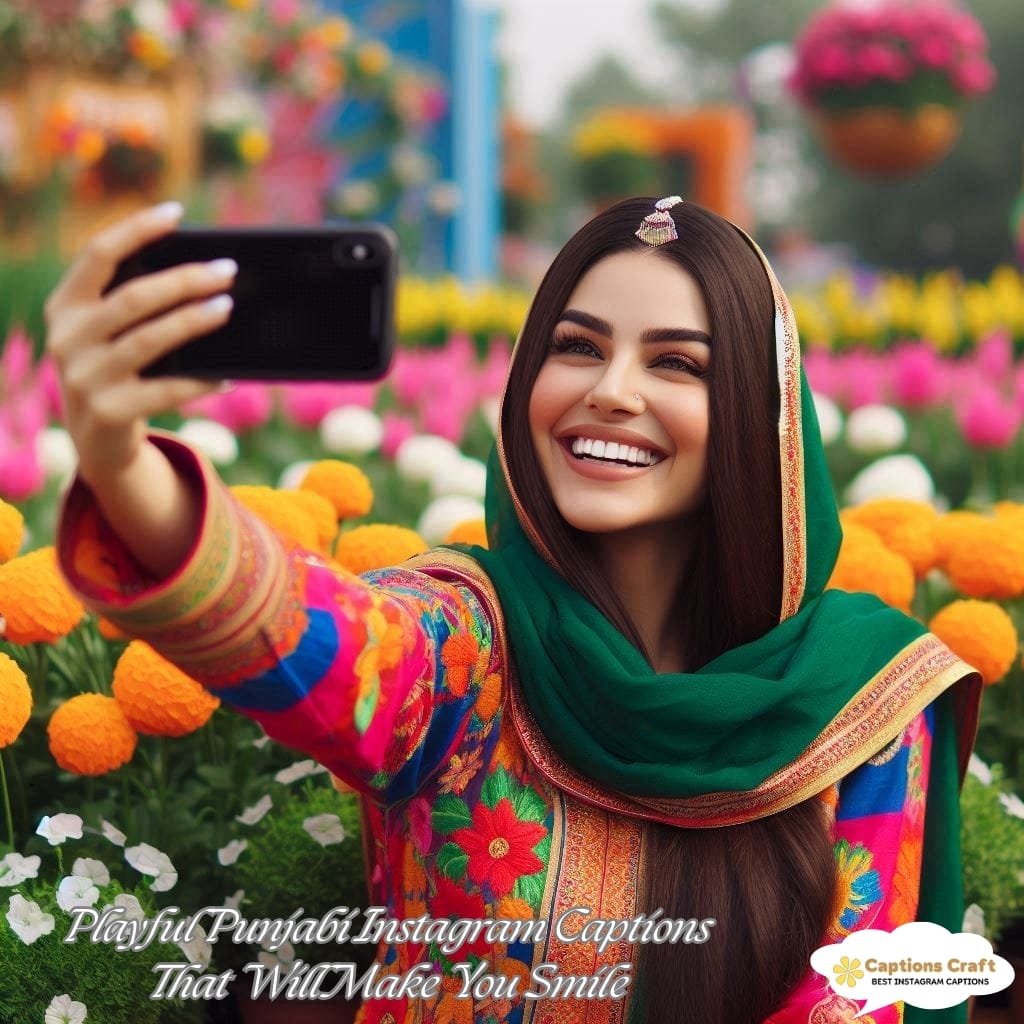 Playful Punjabi Instagram Captions That Will Make You Smile