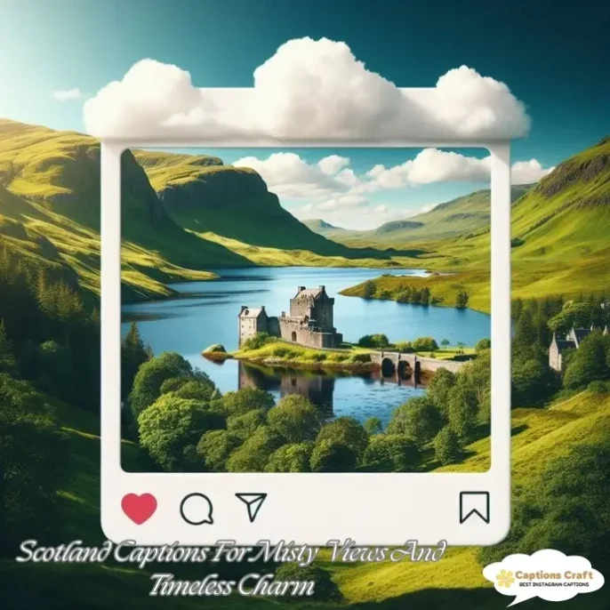 Scotland Captions For Misty Views And Timeless Charm