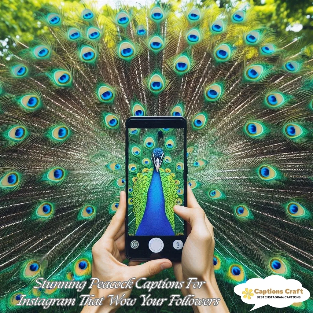 135+ Radiant Peacock Captions For Instagram and Quotes to Shine Bright
