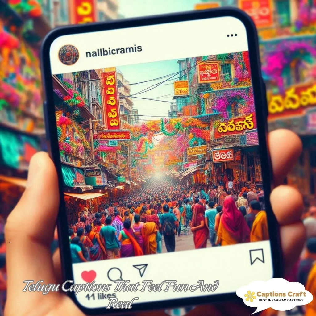 Telugu Captions That Feel Fun And Real