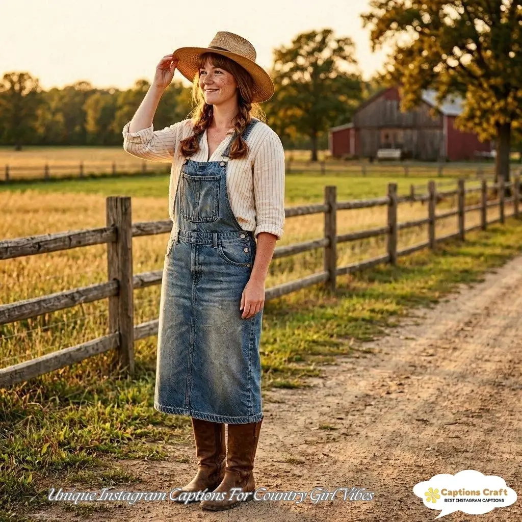 Charming Country Girl Captions For Instagram to Shine 127+ Times