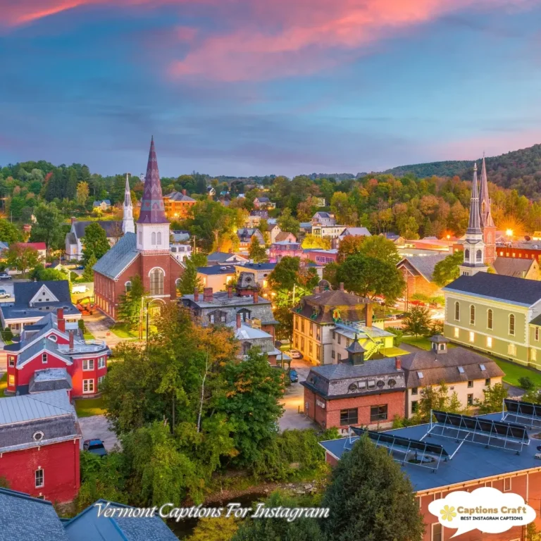 Vermont Captions For Instagram