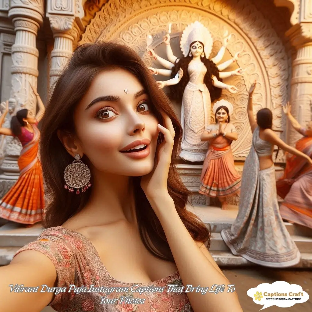 Celebrate with 129+ Stunning Durga Puja Captions For Instagram and Quotes Magic