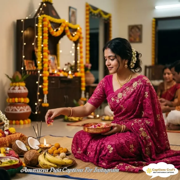 123+ Spiritual Amavasya Puja Captions For Instagram and quotes With Divine Vibes