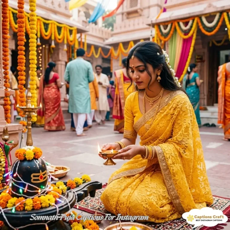129+ Inspiring Somnath Puja Captions For Instagram and Quotes to Shine Bright