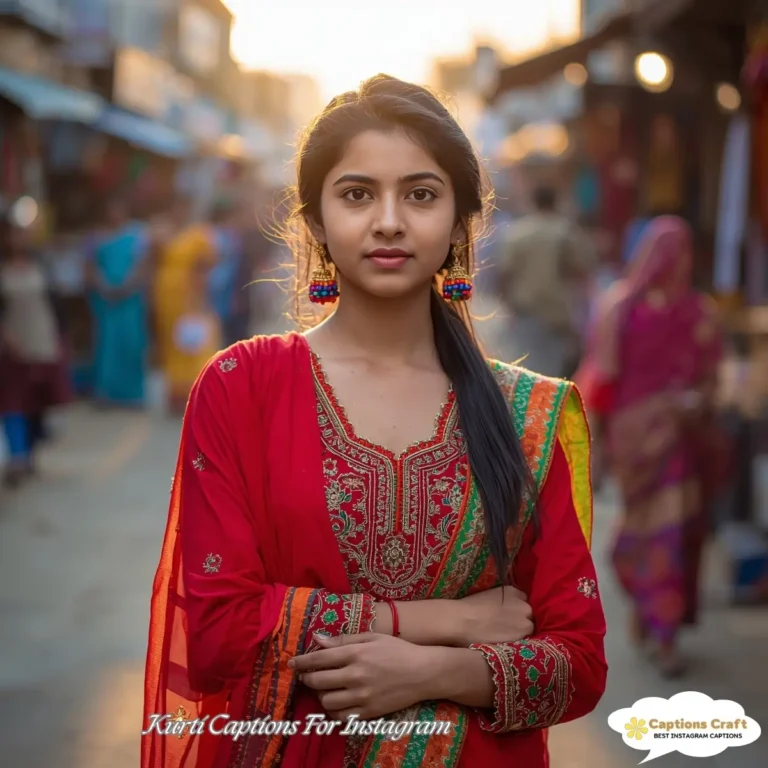 139+ Inspiring Kurti Captions For Instagram That Make Your Style Shine
